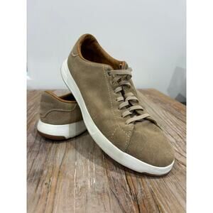 Cole Haan Men's Grandpro Tennis Sea Otter Suede Shoe Size 8